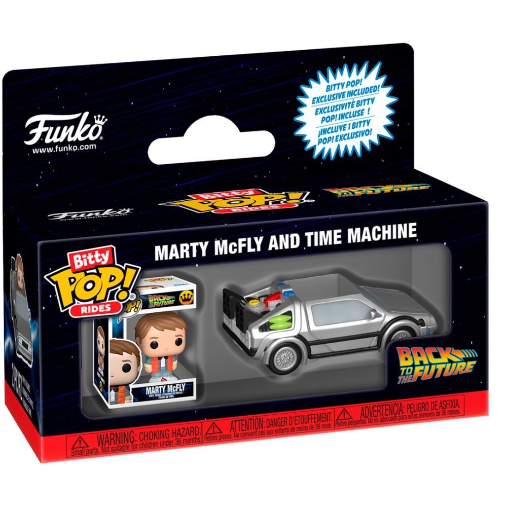 BACK TO THE FUTURE Bitty Pop Ride Time Machine