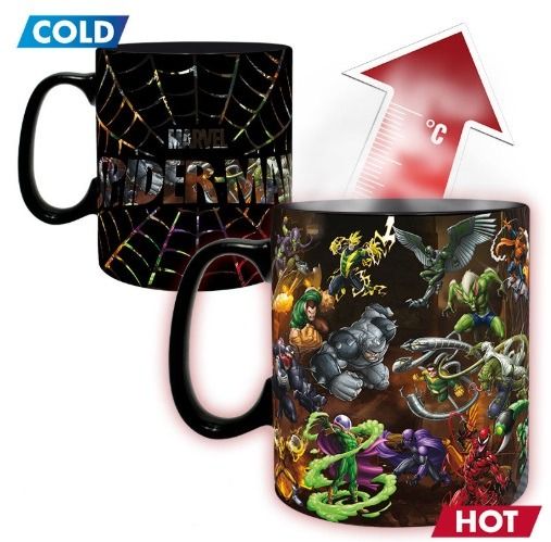 MARVEL Spider-Man Multiverse tazza termo sensibile