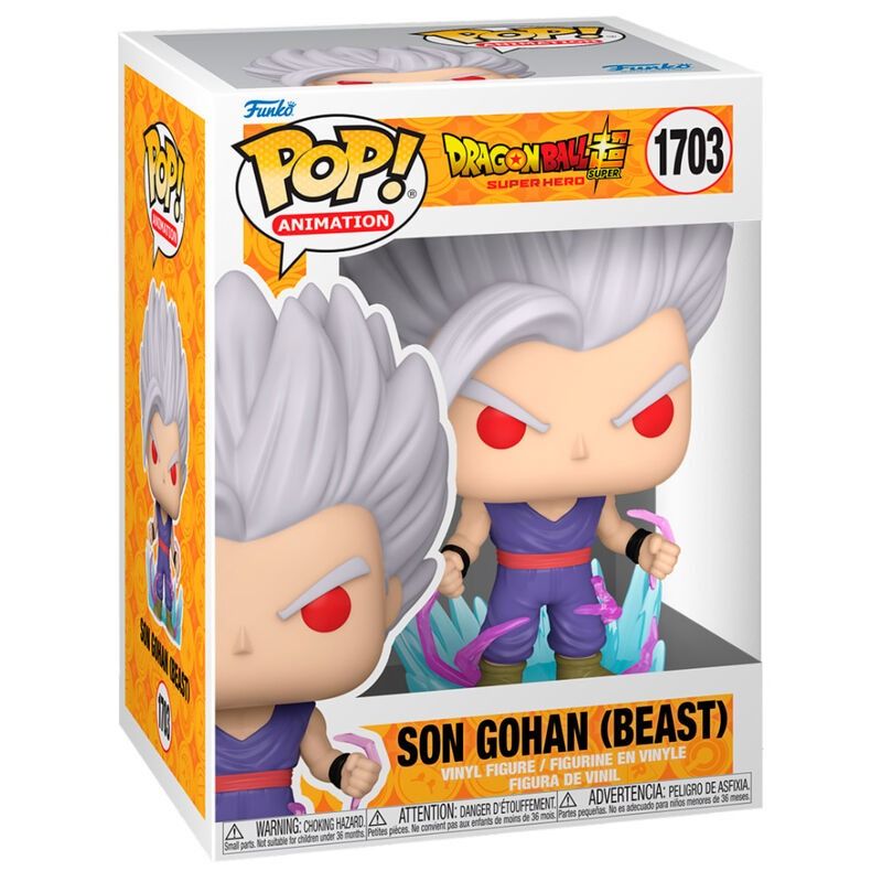 DRAGON BALL FUNKO POP Dragon Ball Super Super Hero Gohan Beast