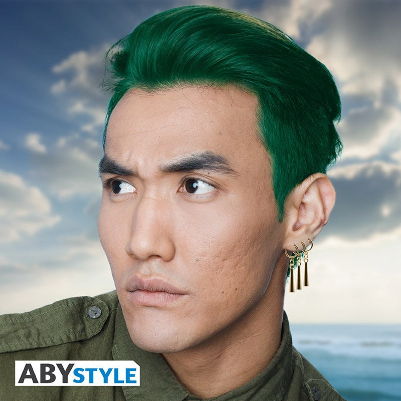 ONE PIECE Zoro orecchini