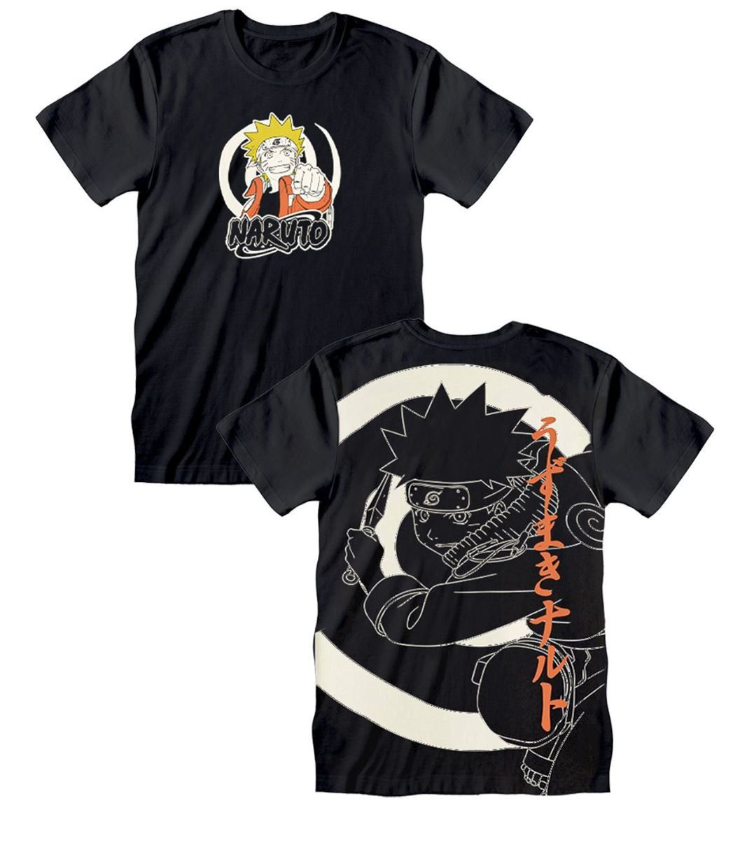 NARUTO doppia stampa t-shirt