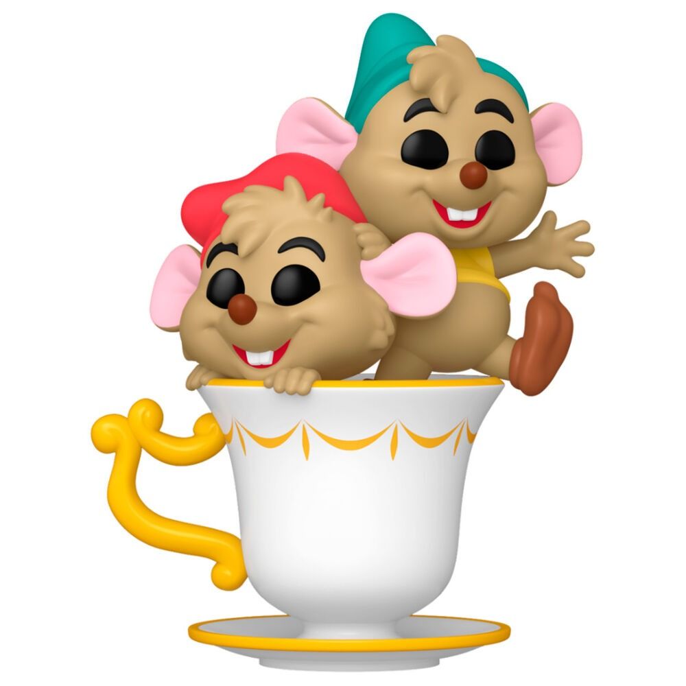 DISNEY FUNKO POP Cenerentola Jaq e Gus