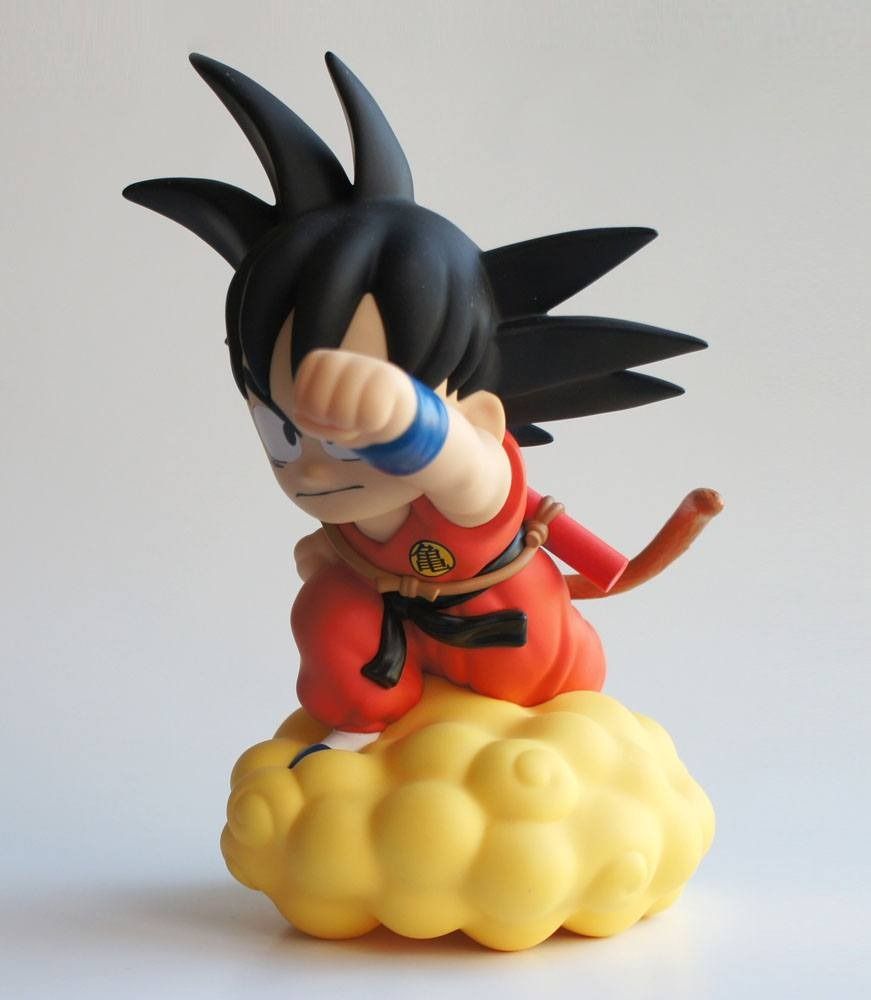 DRAGON BALL Son Goku su nuvola salvadanaio