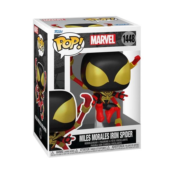 MARVEL FUNKO POP Miles Morales Iron Spider