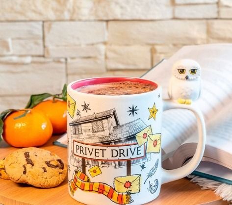 HARRY POTTER Hedwig & Privet Drive tazza 3D