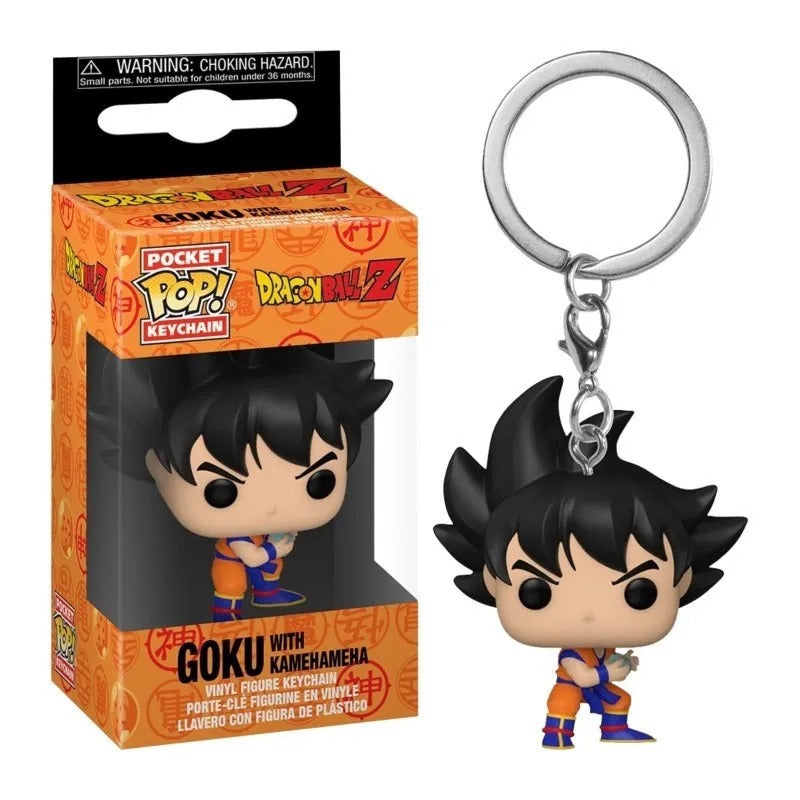 DRAGON BALL Funko Pop Goku with Kamehameha portachiavi