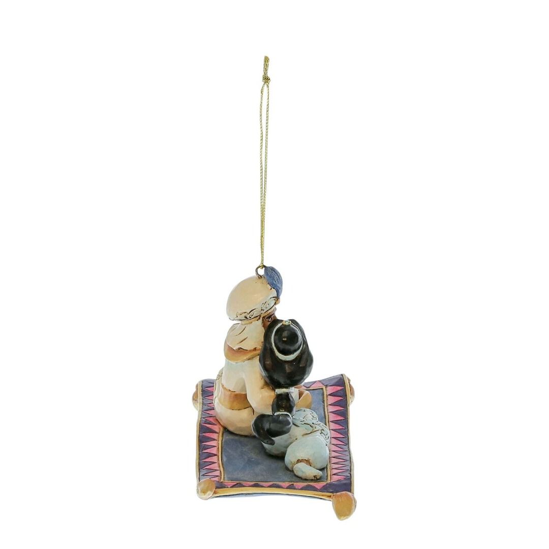 DISNEY TRADITIONS Jasmine e Aladdin Ornamento