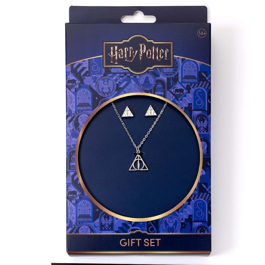 HARRY POTTER Doni della morte set collana + orecchini