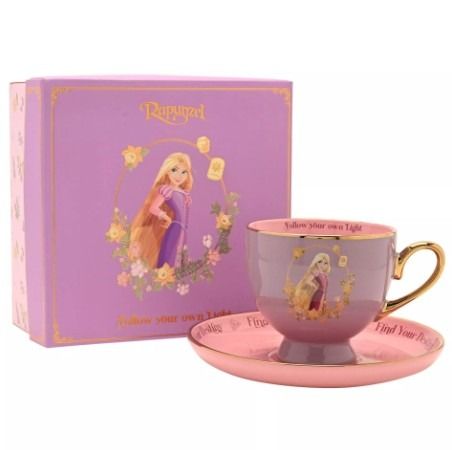 DISNEY Rapunzel tazza e piattino