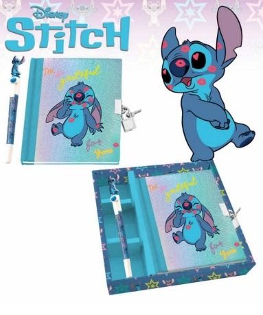 DISNEY Stitch diario segreto con penna