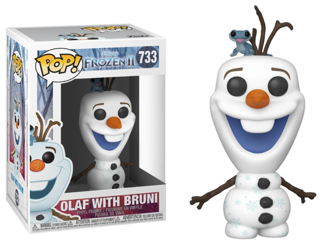 DISNEY FUNKO POP Olaf with Bruni