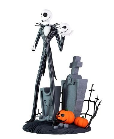 DISNEY Nightmare Before Christmas Jack scary smiling face figure