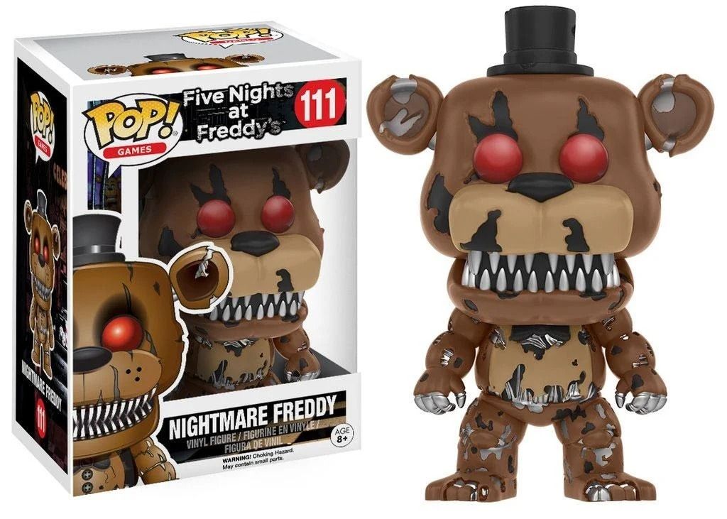 FIVE NIGHTS AT FREDDY'S FUNKO POP Nightmare Freddy