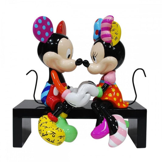 DISNEY BRITTO Mickey e Minnie nella panchina