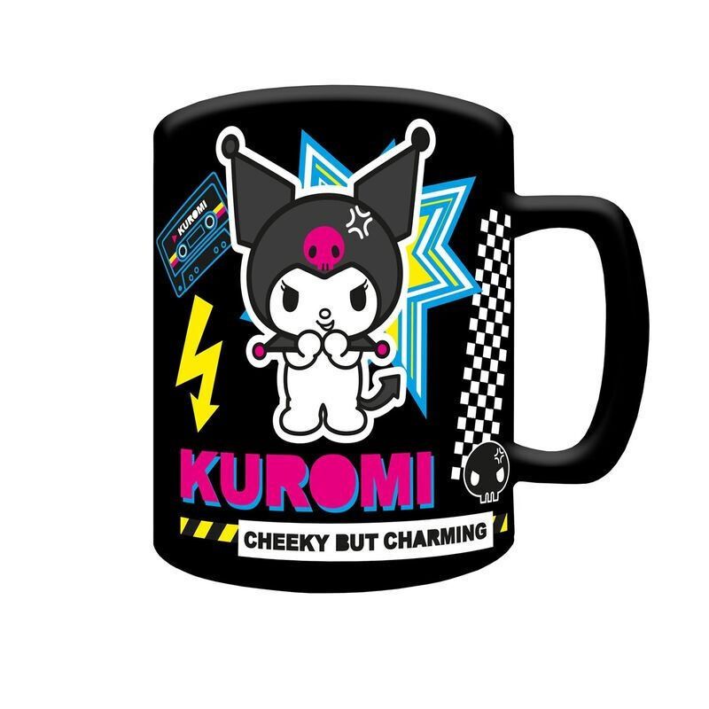 SANRIO Kuromi tazza con cover peluche