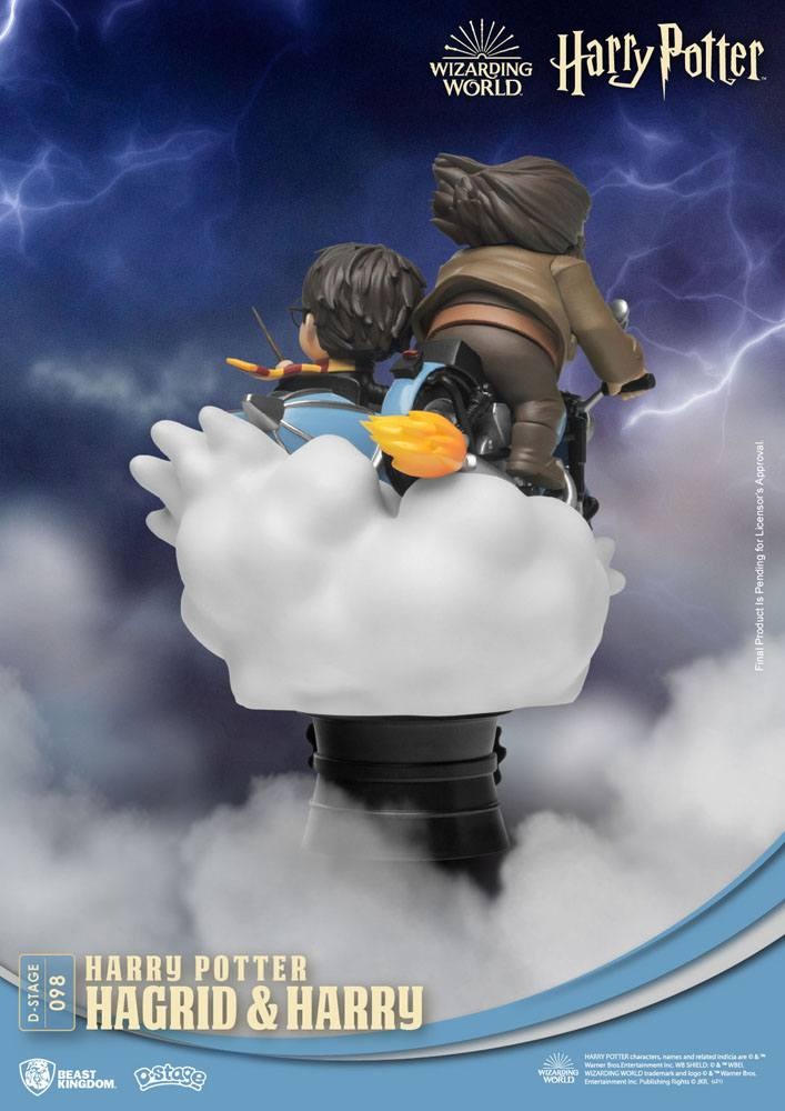 HARRY POTTER Hagrid & Harry D - Stage statua