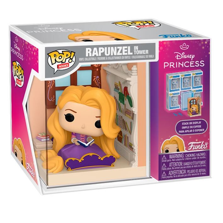 DISNEY FUNKO POP Nooks Tangled Rapunzel in Tower