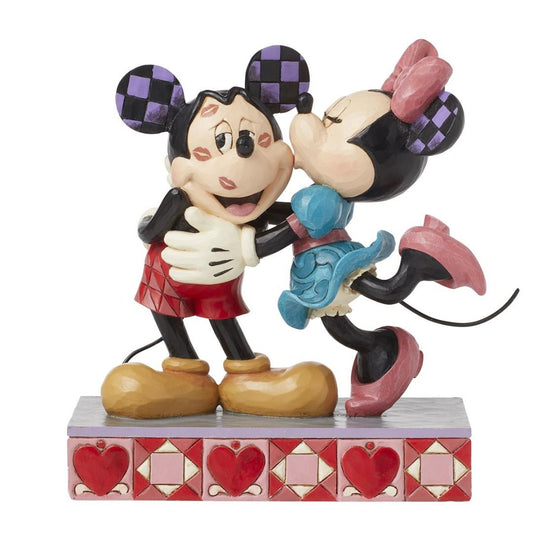 DISNEY TRADITIONS Mickey e Minnie baci