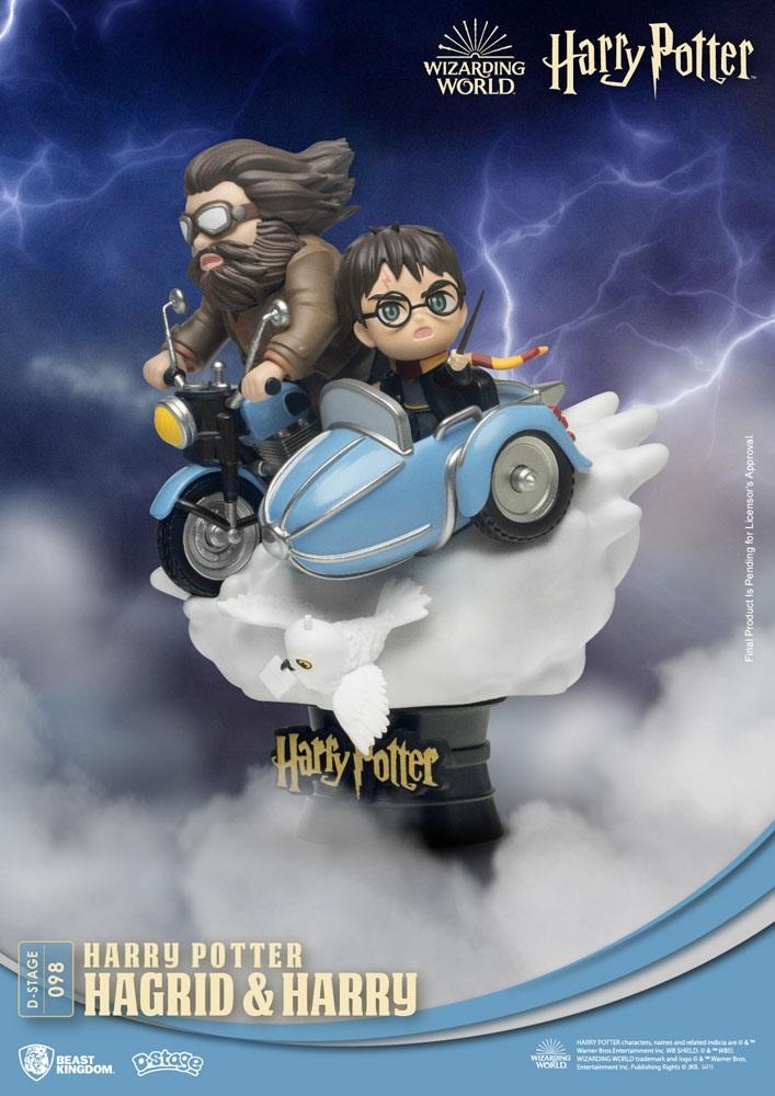 HARRY POTTER Hagrid & Harry D - Stage statua