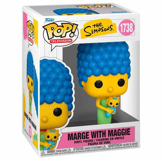 THE SIMPSONS FUNKO POP Marge with Maggie