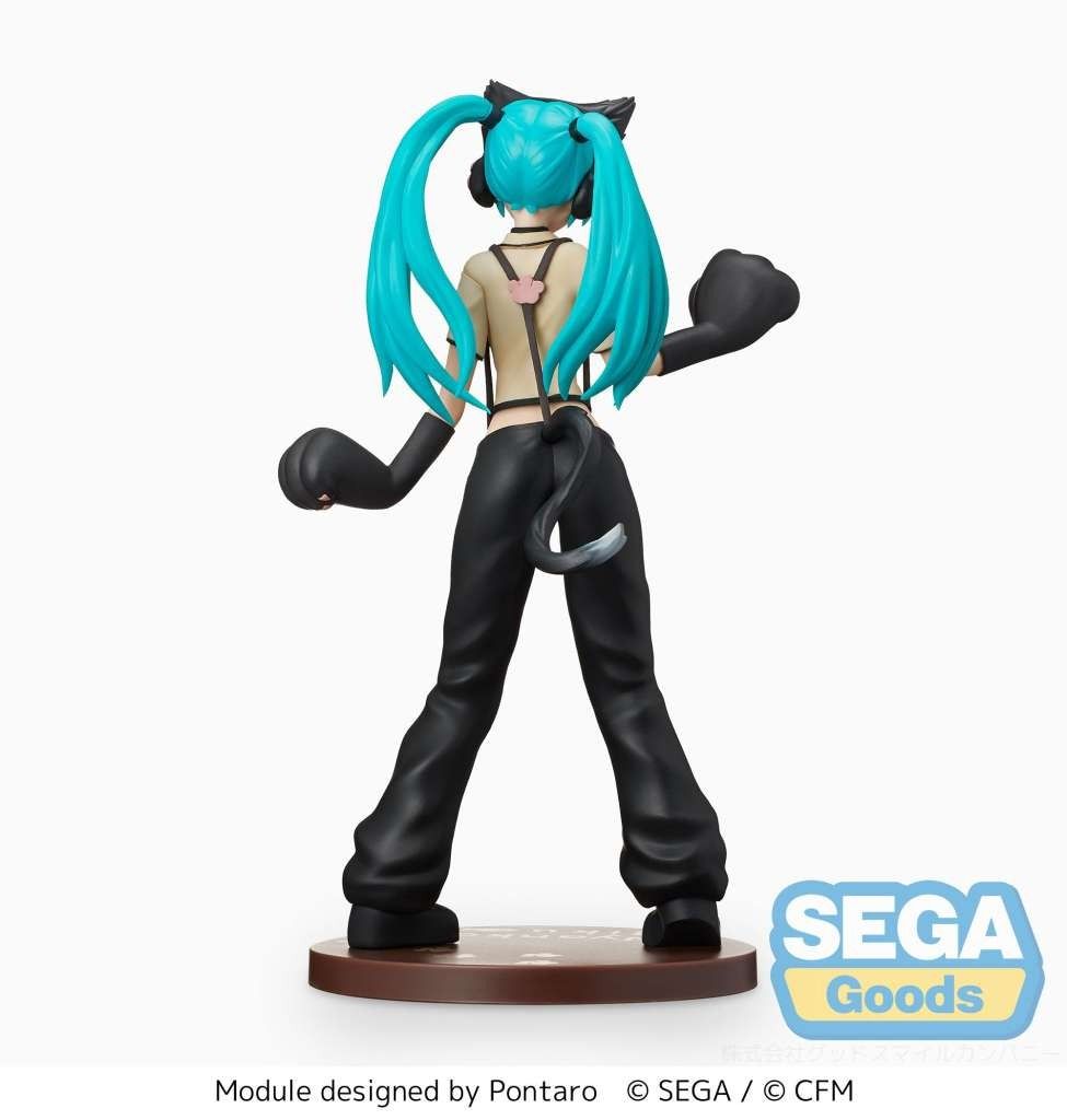 HATSUNE MIKU Project Diva Kitty Cat figure