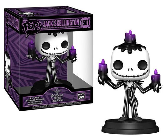 DISNEY FUNKO POP Super Nightmare Before Christmas Jack (light up!)
