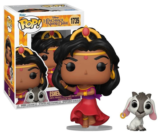 DISNEY FUNKO POP Hunchback Of Notre Dame Esmeralda & Djali