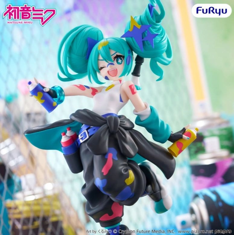 HATSUNE MIKU Hatsune Miku Paint Girl Another Color Muchute  figure