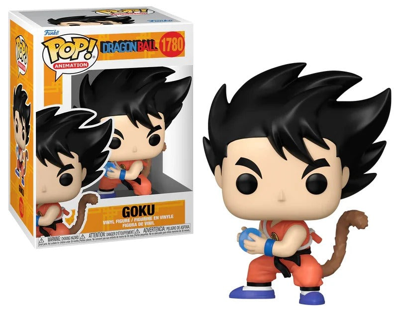 DRAGON BALL FUNKO POP Dragon Ball Goku with Tail (Kamehameha)