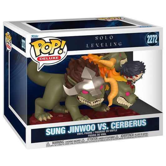 SOLO LEVELING FUNKO POP Deluxe Sung Jinwoo vs. Cerberus