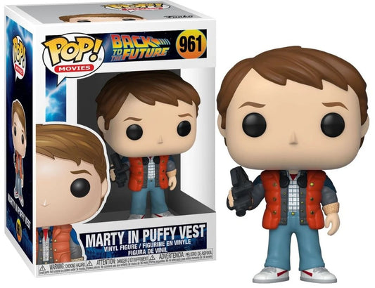 BACK TO THE FUTURE FUNKO POP Marty in Puffy Vest