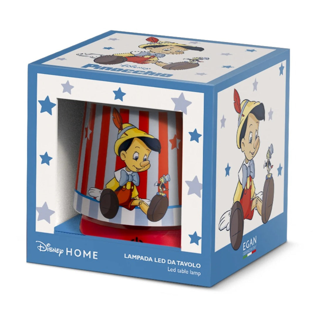 DISNEY Pinocchio lampada LED da tavolo ricaricabile