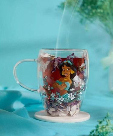 DISNEY Jasmine tazza vetro