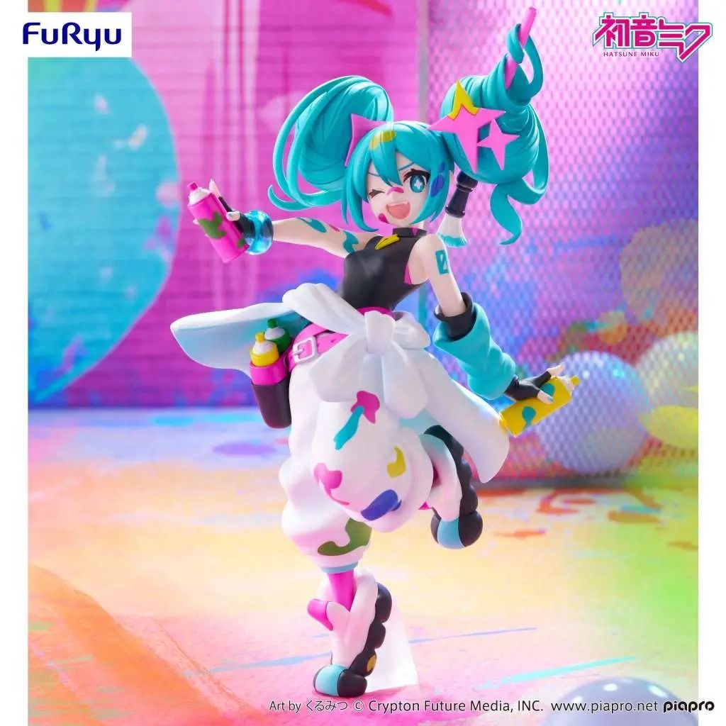 HATSUNE MIKU Hatsune Miku Paint Girl Trio-try-it figure