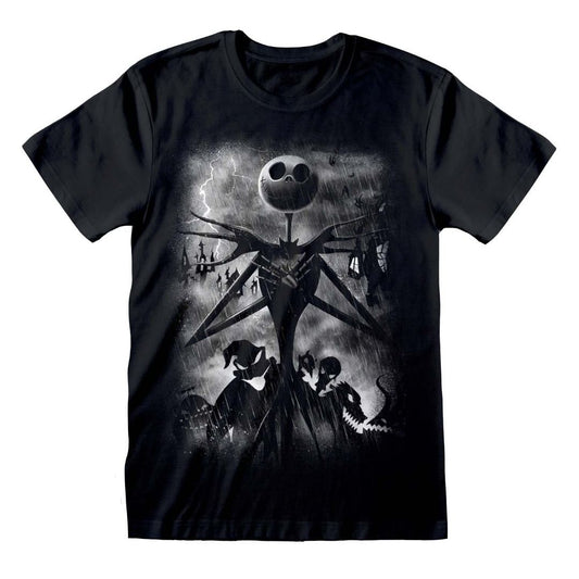 DISNEY Nightmare Before Christmas stormy skies t-shirt