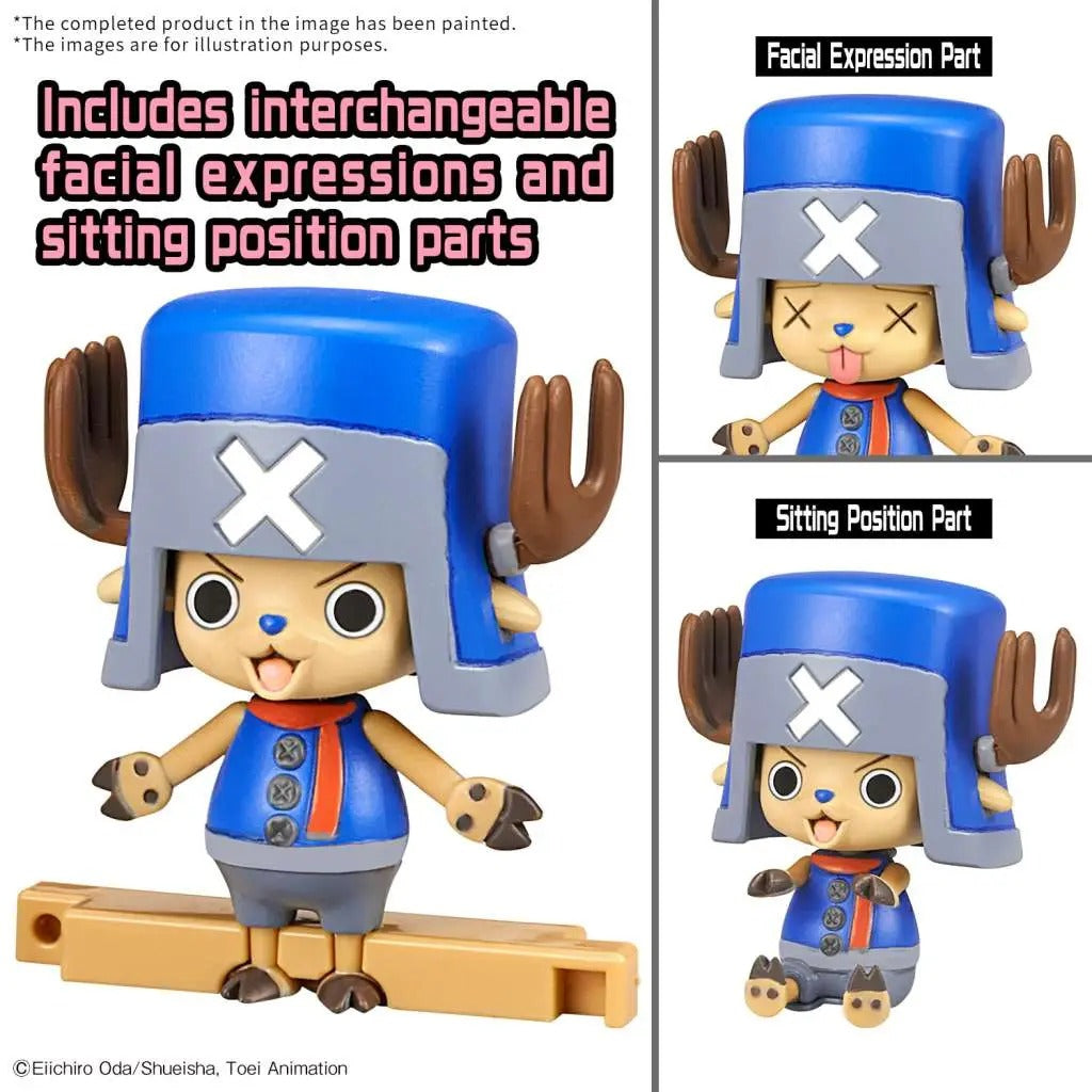 ONE PIECE Chopper Robo Super 2&3 Heavy Armor & Horn Dozer model kit