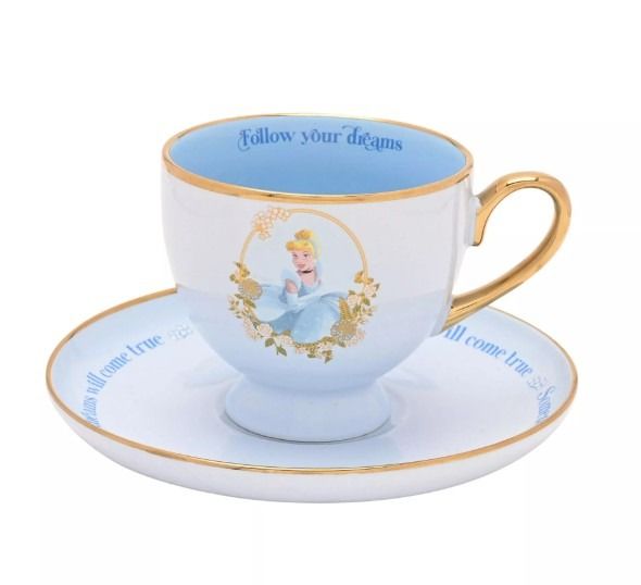 DISNEY Cenerentola tazza da thè e piattino