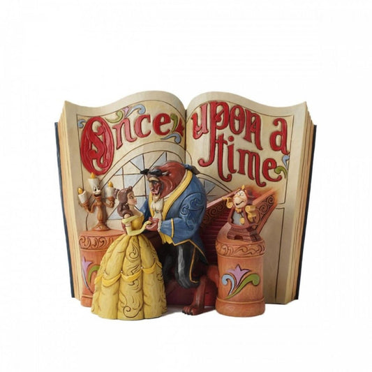 DISNEY TRADITIONS La bella e la Bestia " Once Upon a Time" figura