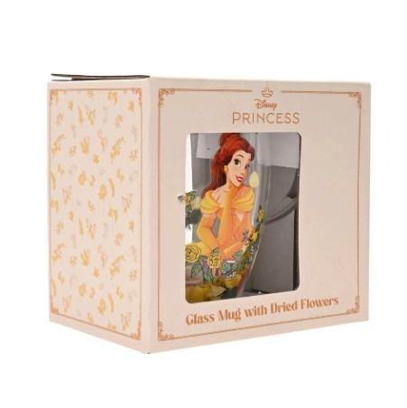 DISNEY Belle tazza vetro