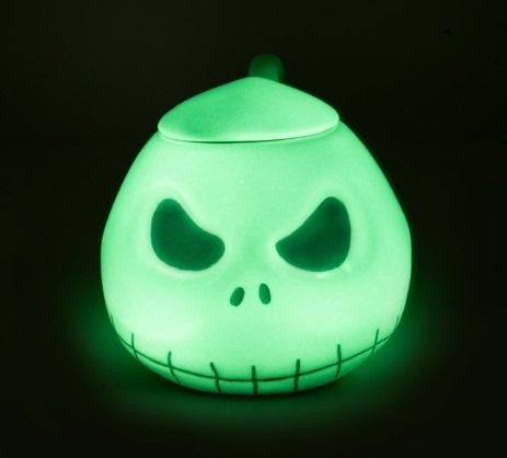 DISNEY Nightmare Before Christmas tazza 3D glow in the dark
