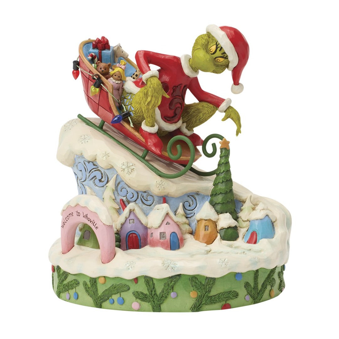 THE GRINCH Grinch sulla slitta