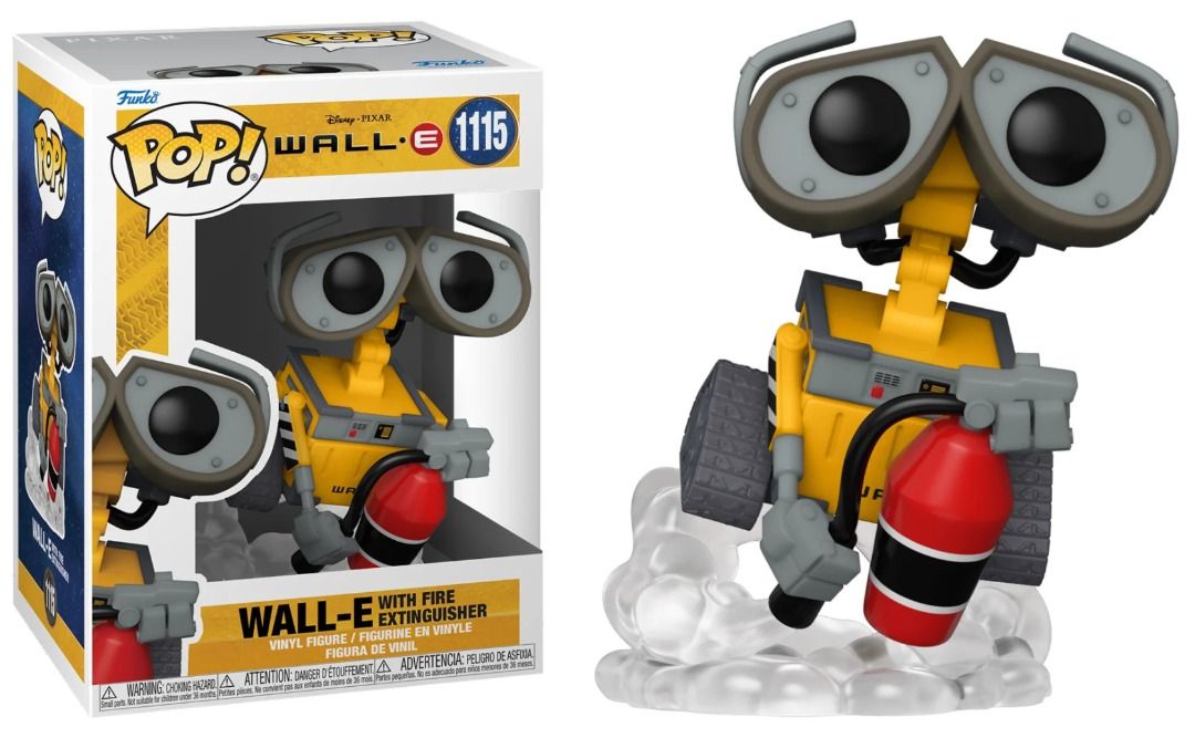 DISNEY FUNKO POP Wall-E w/Fire Extinguisher