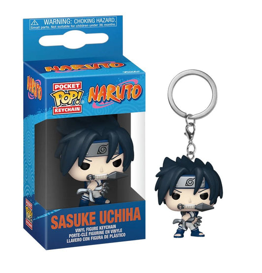 NARUTO Funko Pop Sasuke Uchiha portachiavi