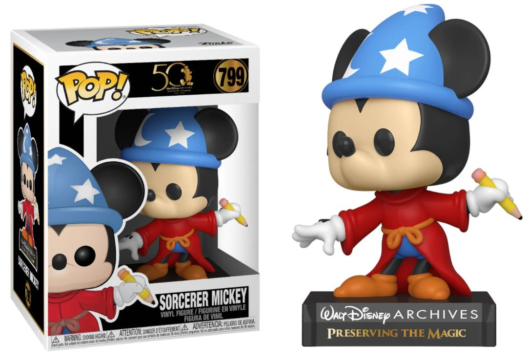 DISNEY FUNKO POP Sorcerer Mickey