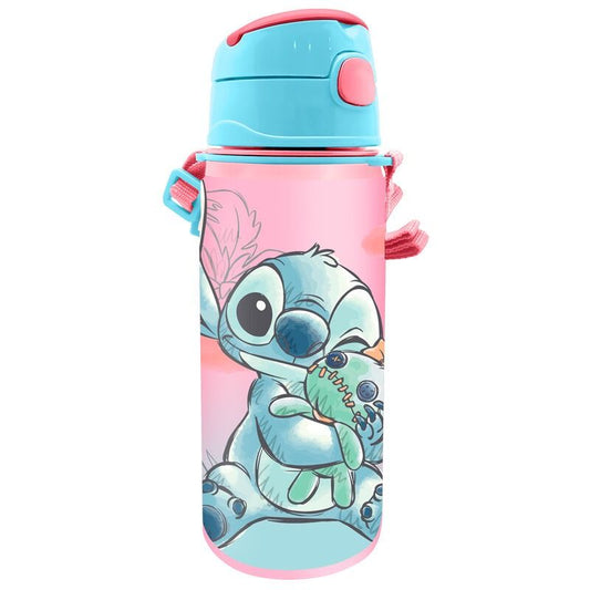 DISNEY Stitch borraccia con cannuccia