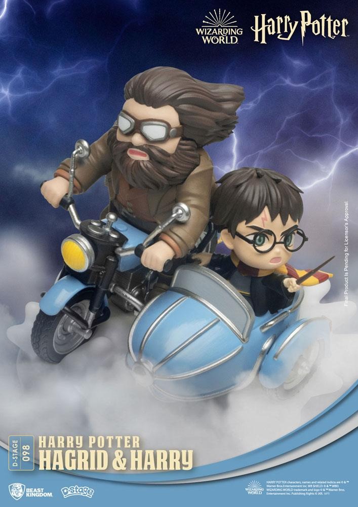 HARRY POTTER Hagrid & Harry D - Stage statua