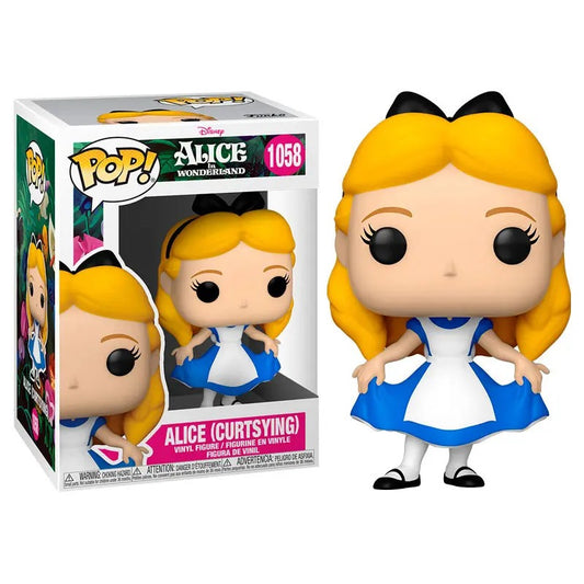 DISNEY FUNKO POP Alice in Wonderland Alice Curtsying