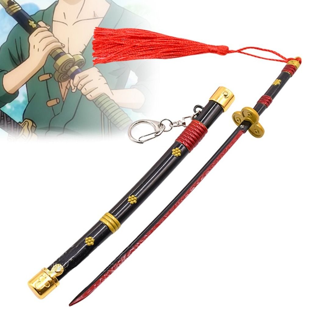 Katana Enma Zoro portachiavi - versione nera