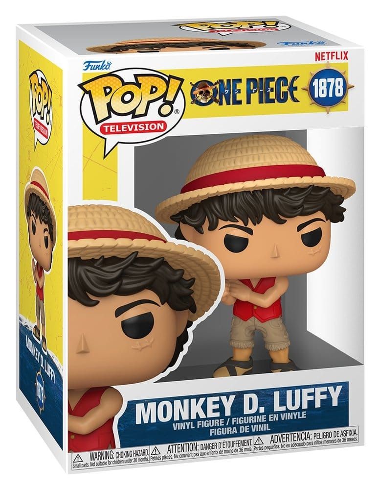 ONE PIECE FUNKO POP Netflix Monkey D. Luffy