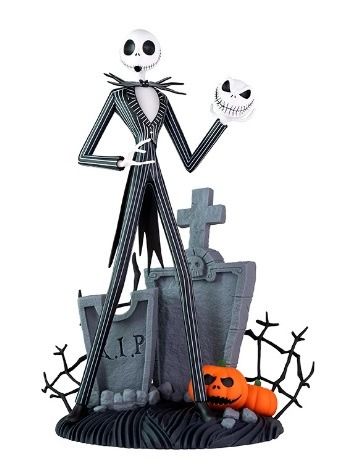 DISNEY Nightmare Before Christmas Jack scary smiling face figure